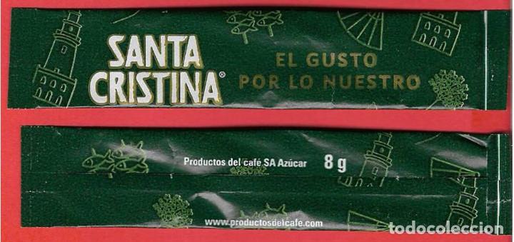Pacotes de A&ccedil;&uacute;car de cole&ccedil;&atilde;o: SOBRE AZ&Uacute;CAR CAF&Eacute; SANTA CRISTINA