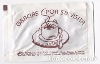 Sobres de az&uacute;car de colecci&oacute;n: Sobre de az&uacute;car/azucarillo ( vac&iacute;o ) - Foto 1