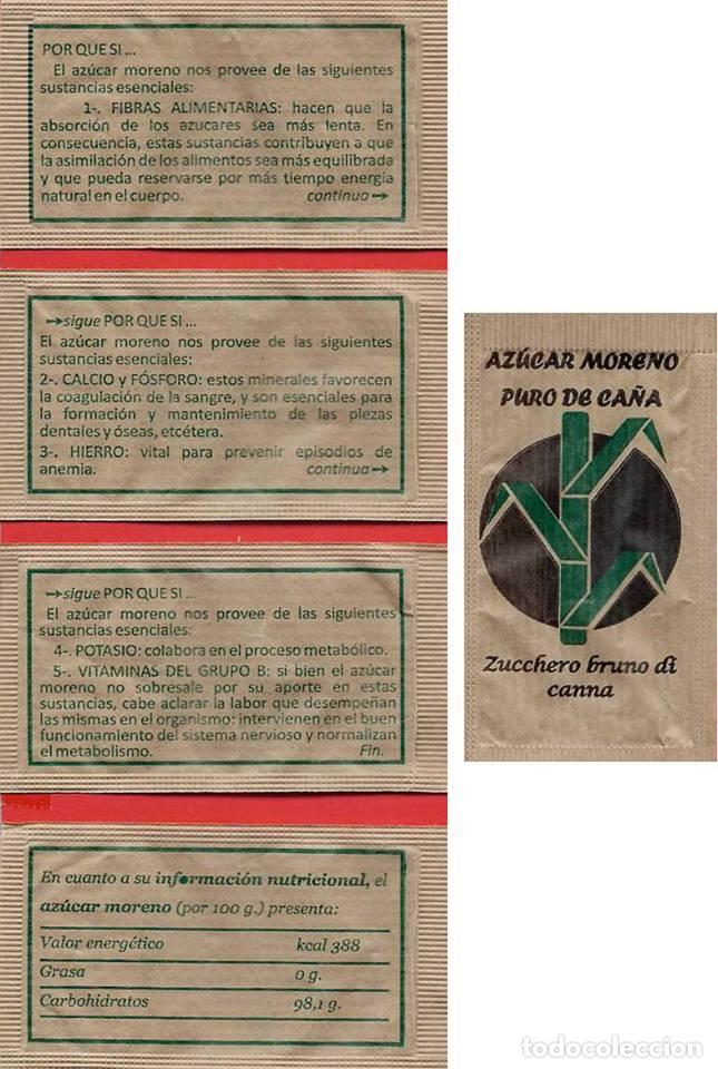 Collection sugar packets: Serie Sobres de Az&uacute;car. Az&uacute;car Moreno. ( Modelo 5). 2017. 4/4