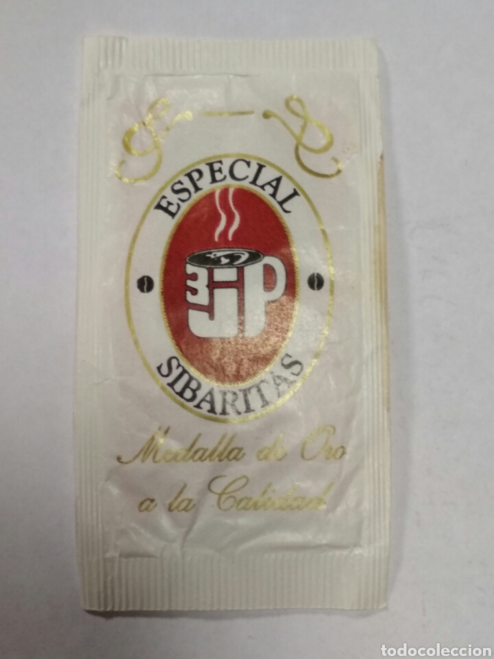 Sobres de az&uacute;car de colecci&oacute;n: Sobre de az&uacute;car de Caf&eacute; 3jp. 8 gr. - Foto 2