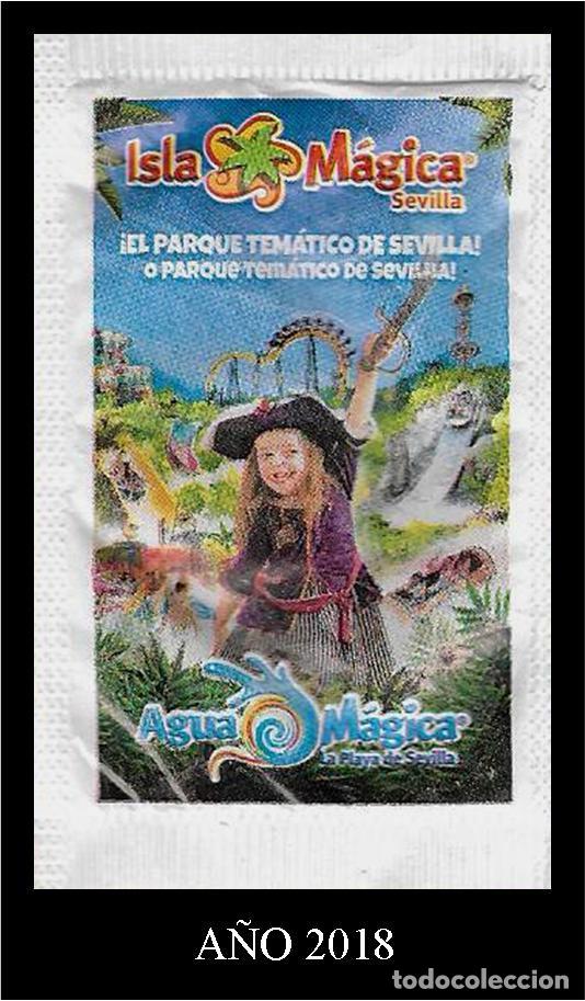 Sobres de az&uacute;car de colecci&oacute;n: SOBRE AZ&Uacute;CAR ISLA M&Aacute;GICA 2018