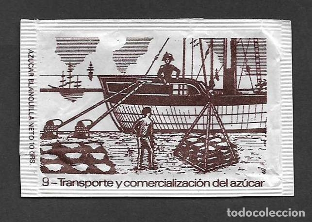 Sobres de az&uacute;car de colecci&oacute;n: 9. Sobre azucar. Resto de serie.