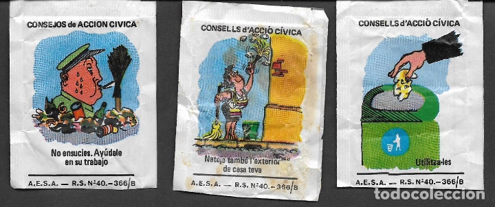 Sachets de sucre de collection: 37. Sobre azucar. Resto de serie.