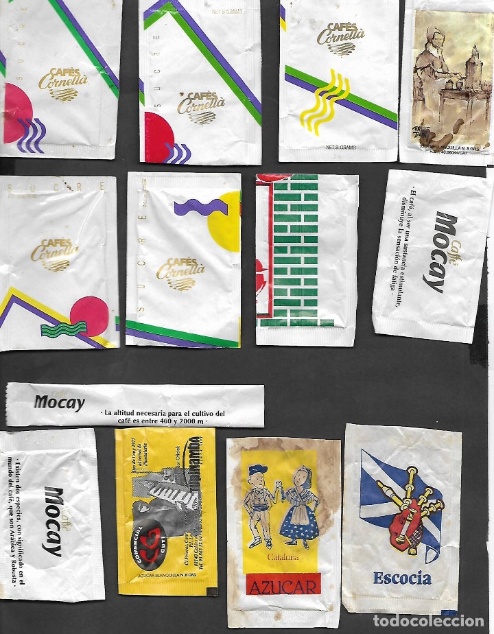 Collection sugar packets: 58. Sobre azucar. Resto de serie.