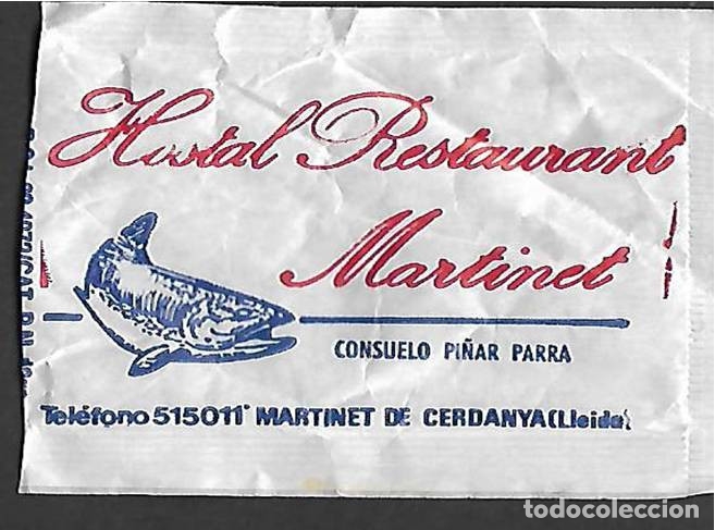 Collection sugar packets: SOBRE AZ&Uacute;CAR