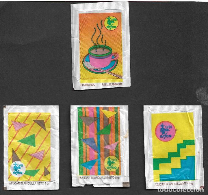 Collection sugar packets: Serie sobre de az&uacute;car Caf&eacute;s Orfeo. Modelo 2. 3/3