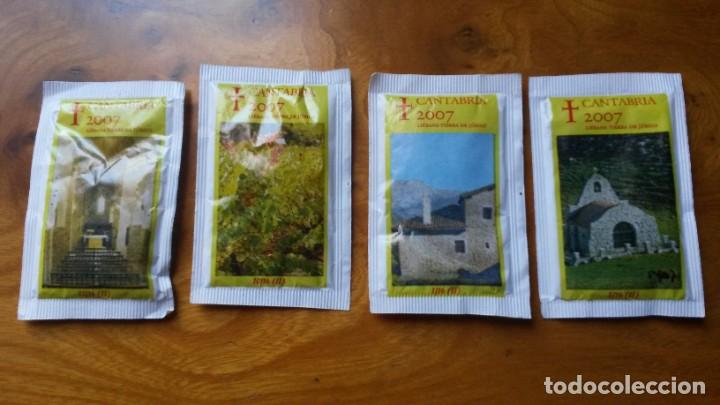 Sobres de az&uacute;car de colecci&oacute;n: LOTE 4 SOBRES DE AZUCAR - CANTABRIA 2007 - Foto 1