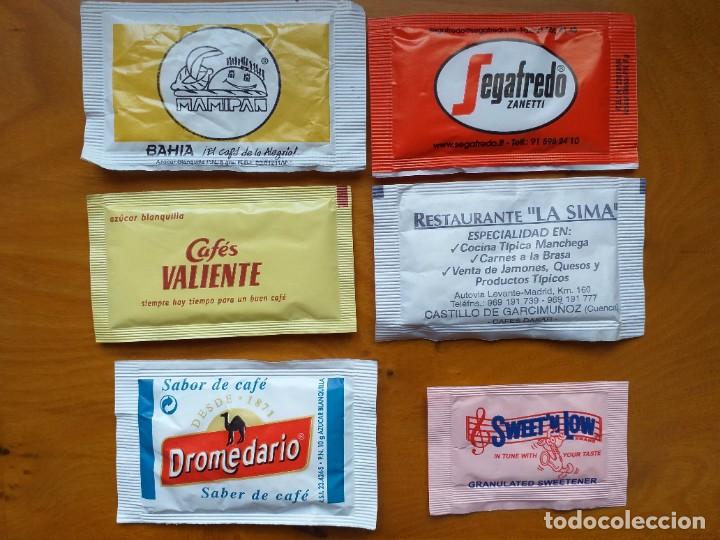 Sobres de az&uacute;car de colecci&oacute;n: LOTE 6 SOBRES DE AZUCAR - Foto 1