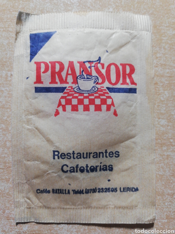 Bustine di zucchero di collezione: Sobre Az&uacute;car PRANSOR