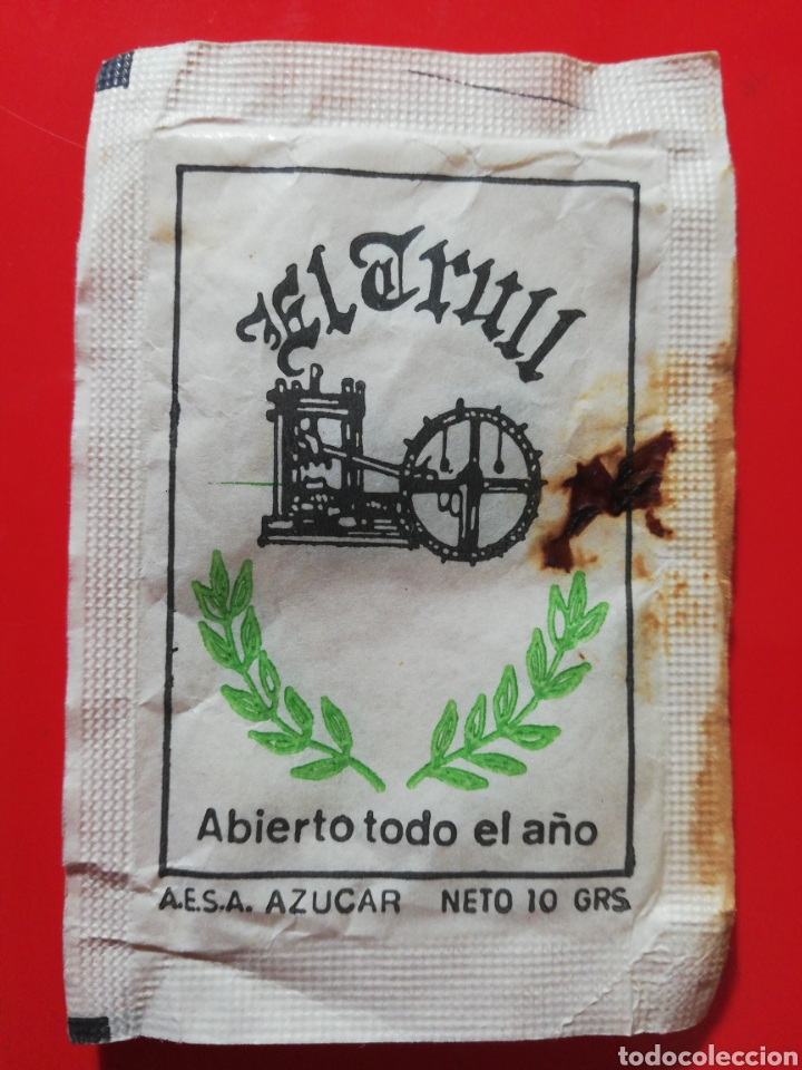 Bustine di zucchero di collezione: Sobre Az&uacute;car EL TRULL