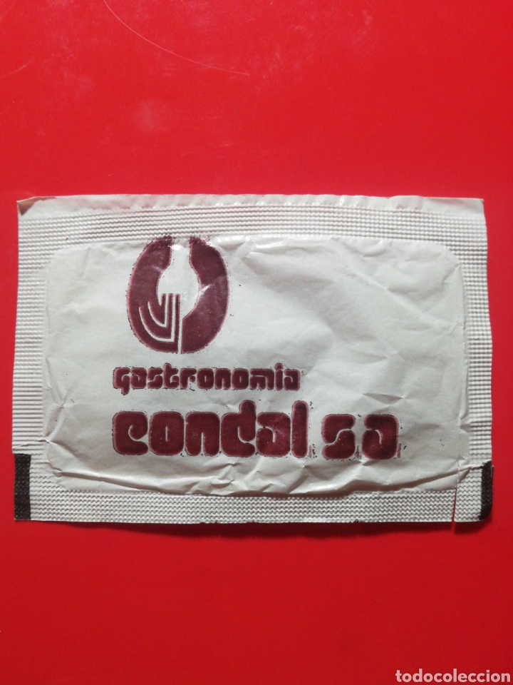 Collection sugar packets: SOBRE AZ&Uacute;CAR GASTRONOM&Iacute;A CONDAL
