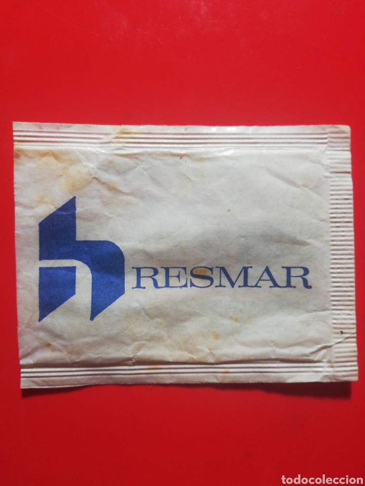 Collection sugar packets: SOBRE AZ&Uacute;CAR RESMAR