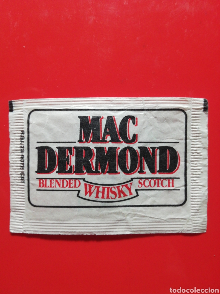Sachets de sucre de collection: SOBRE AZ&Uacute;CAR MAC DERMOND. OQUENDO