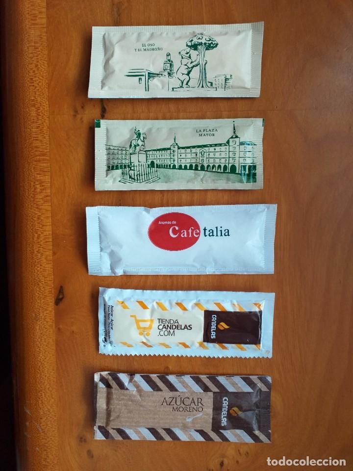 Sobres de az&uacute;car de colecci&oacute;n: LOTE 5 SOBRES DE AZUCAR - Foto 2