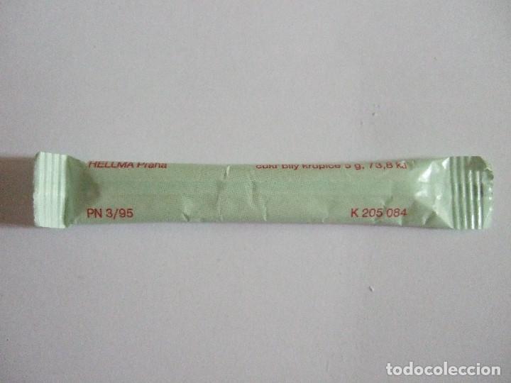 Sobres de az&uacute;car de colecci&oacute;n: AZUCARILLO - SOBRE DE AZUCAR - CAFETERIA DE PRAGA - Foto 2