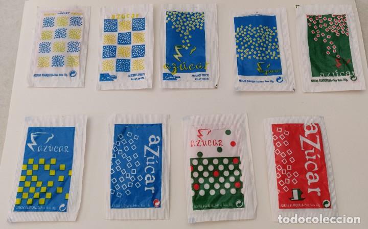 Sobres de az&uacute;car de colecci&oacute;n: 9 Sobres de azucar. Azucares Prieto. - Foto 3