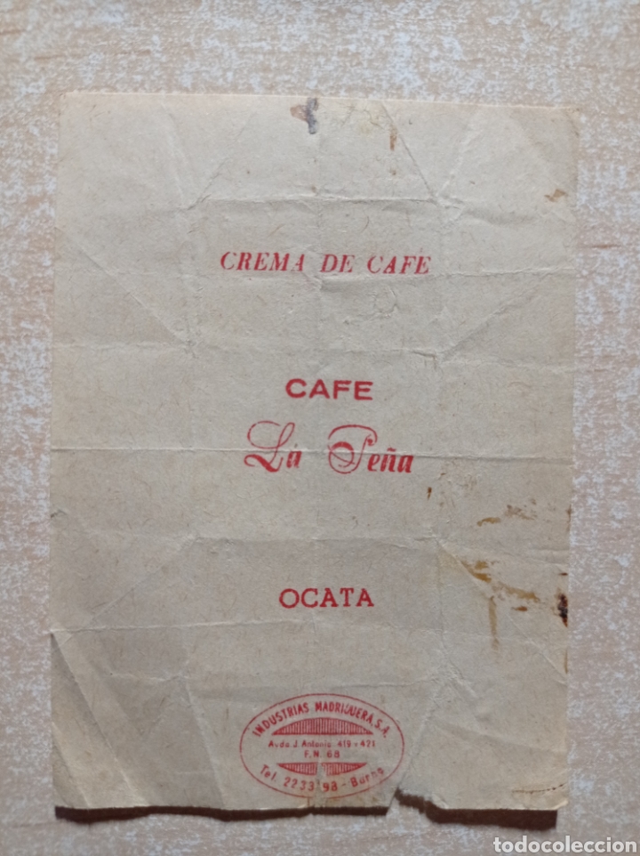 Collection sugar packets: Antiguo envoltorio de terr&oacute;n de az&uacute;car.