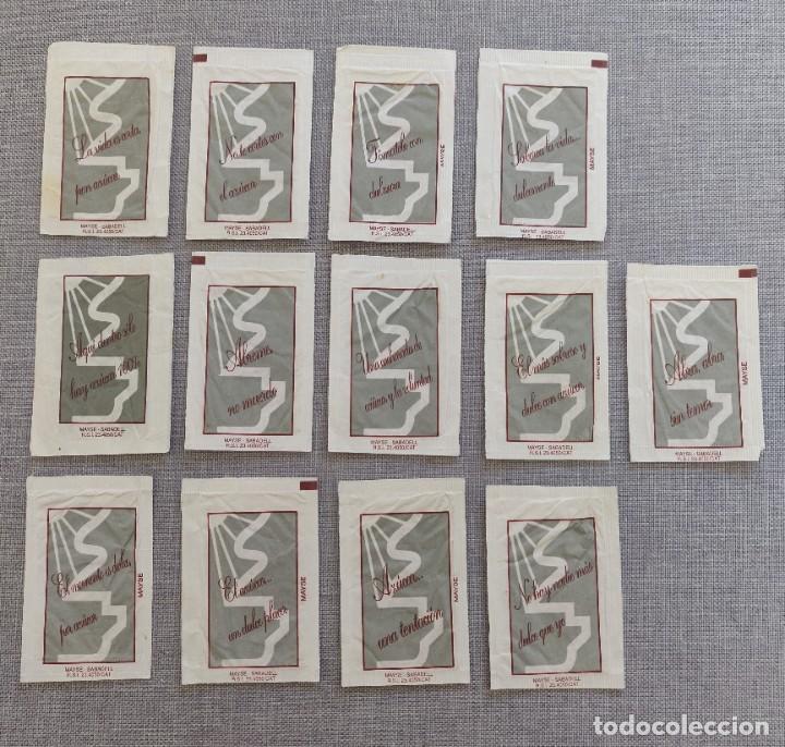 Sobres de az&uacute;car de colecci&oacute;n: 13 Sobres de azucar. Refranes de azucar. - Foto 1