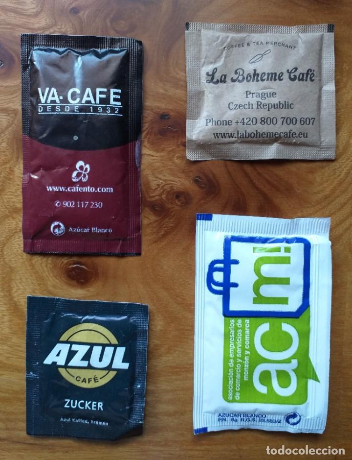 Sobres de az&uacute;car de colecci&oacute;n: LOTE 4 SOBRES DE AZUCAR - Foto 2