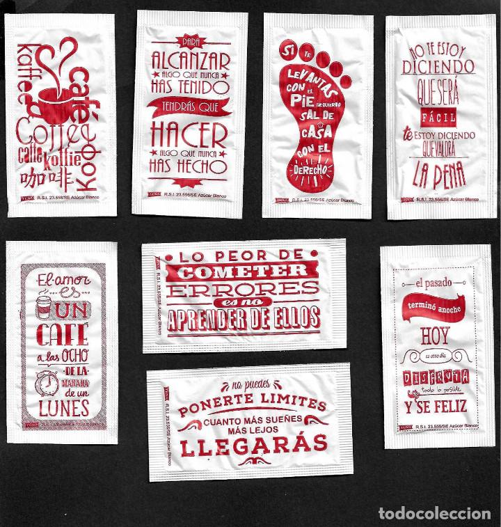 Sachets de sucre de collection: Serie sobre de az&uacute;car 8/8