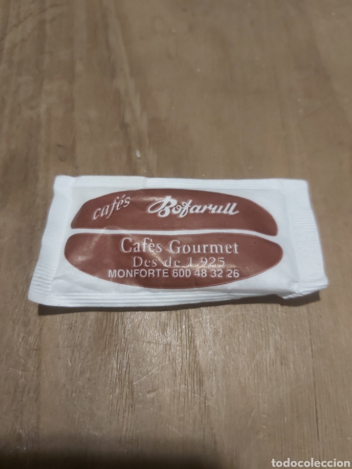 Sobres de az&uacute;car de colecci&oacute;n: CAF&Eacute;S BOTARRULL MONFORTE LEMOS LUGO - Foto 1