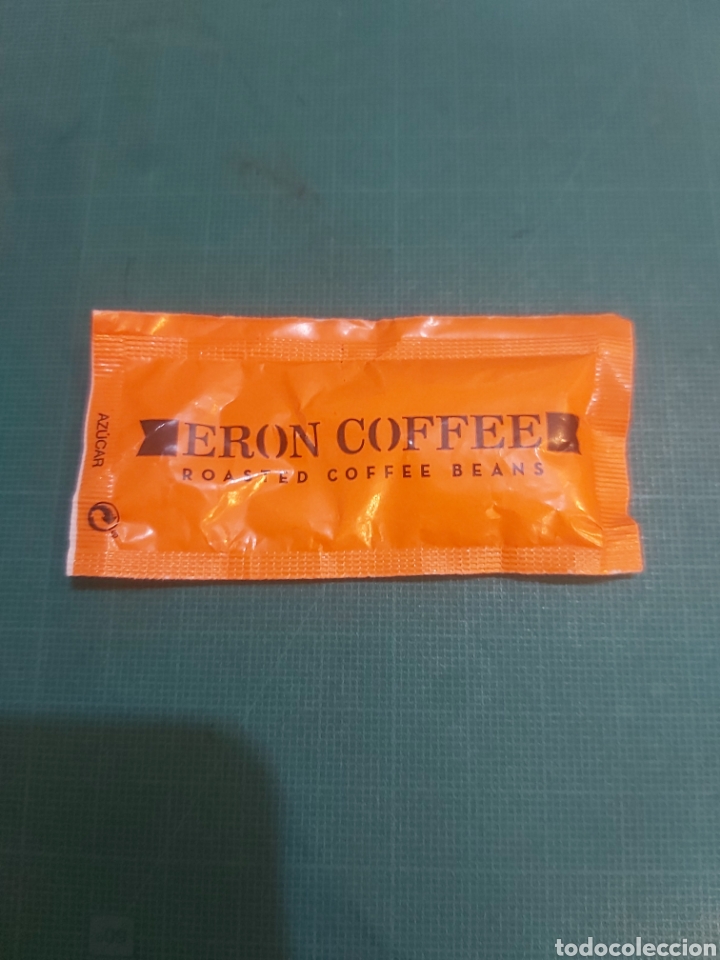 Sobres de az&uacute;car de colecci&oacute;n: Eron coffee az&uacute;car - Foto 1