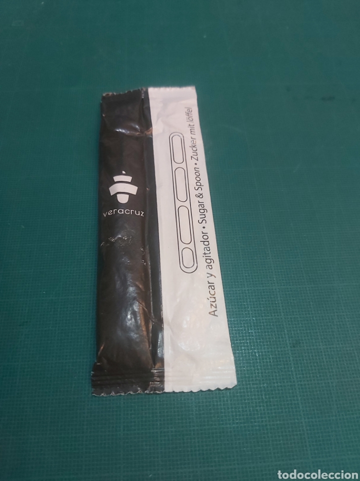 Sobres de az&uacute;car de colecci&oacute;n: Azucarillos caf&eacute;s Veracruz - Foto 1