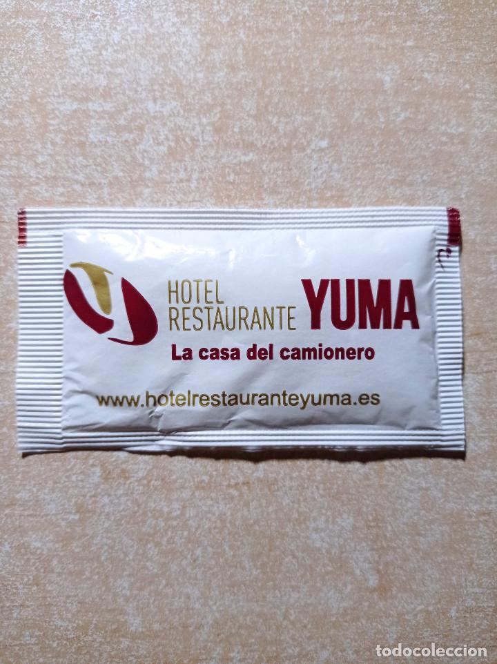 Collection sugar packets: Sobre de az&uacute;car Hotel Restaurante Yuma