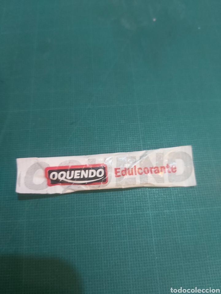 Sobres de az&uacute;car de colecci&oacute;n: Edulcorante orquendo - Foto 1