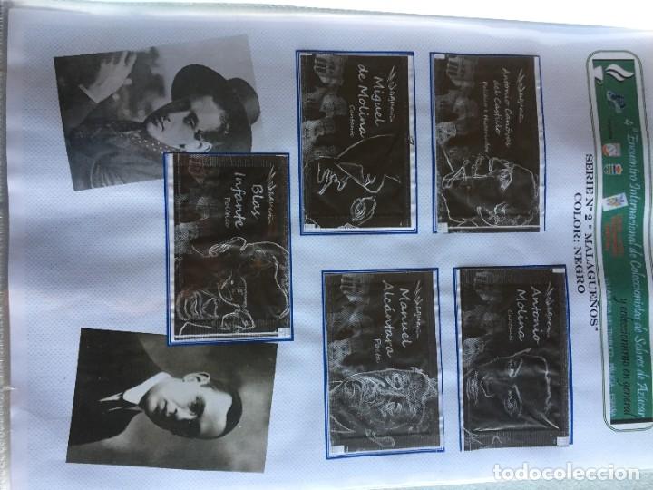 Sobres de az&uacute;car de colecci&oacute;n: MALAGUE&Ntilde;OS - Foto 2