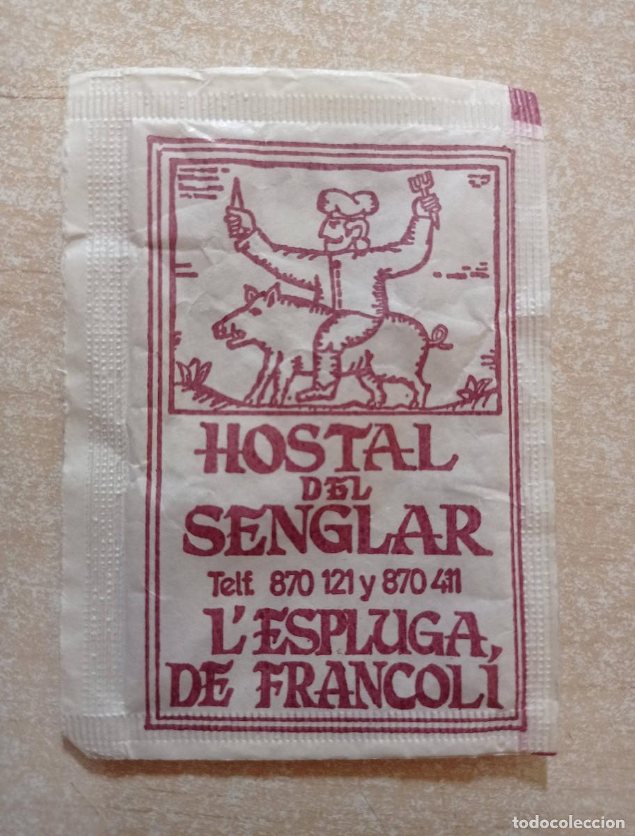 Sobres de az&uacute;car de colecci&oacute;n: Sobre de Azucar HOSTAL DEL SENGLAR