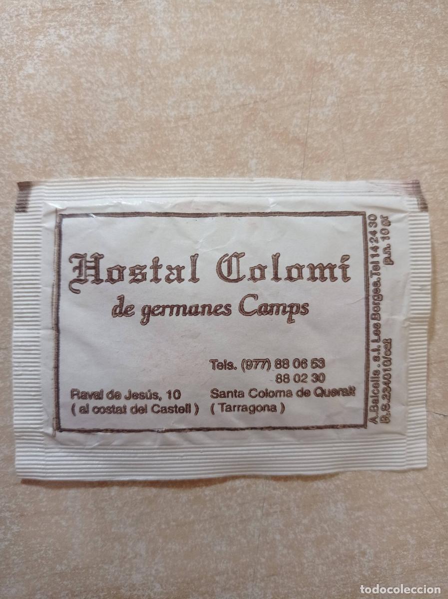 Pacotes de A&ccedil;&uacute;car de cole&ccedil;&atilde;o: Sobre de Azucar HOSTAL COLOMI