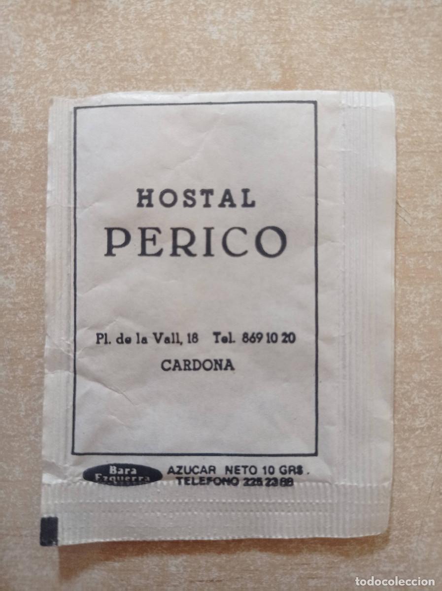 Sobres de az&uacute;car de colecci&oacute;n: Sobre de Azucar HOSTAL PERICO - Foto 2