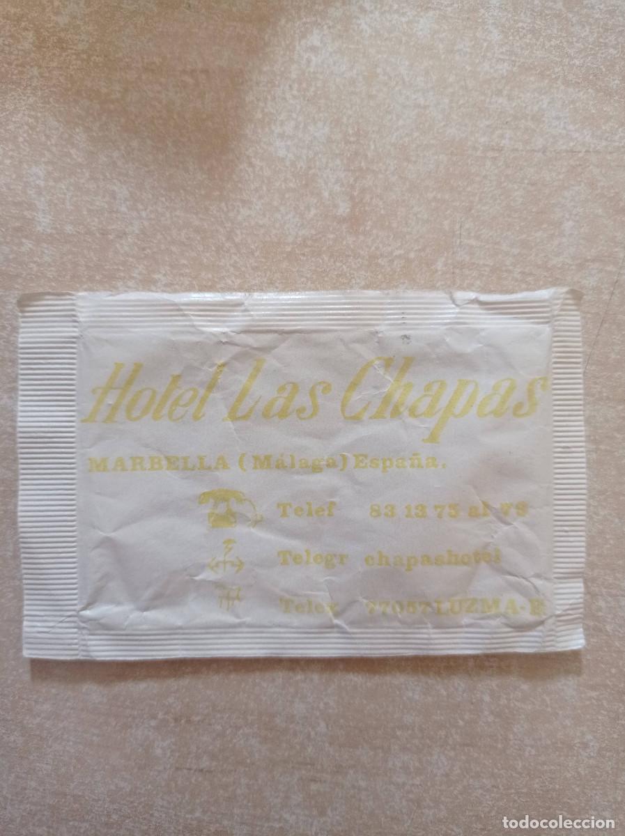 Pacotes de A&ccedil;&uacute;car de cole&ccedil;&atilde;o: Sobre de Azucar HOTEL LAS CHAPAS