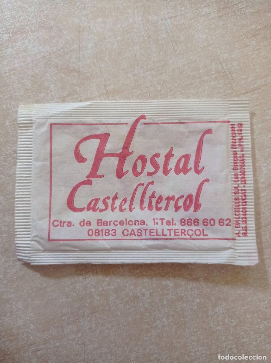 Pacotes de A&ccedil;&uacute;car de cole&ccedil;&atilde;o: Sobre de Azucar HOSTAL CASTELLTER&Ccedil;OL