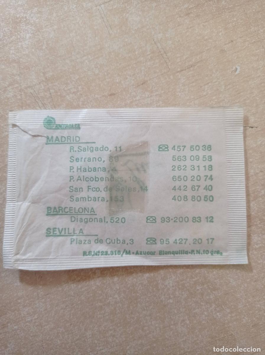 Sobres de az&uacute;car de colecci&oacute;n: Sobre de Azucar JOSE LUIS - Foto 2