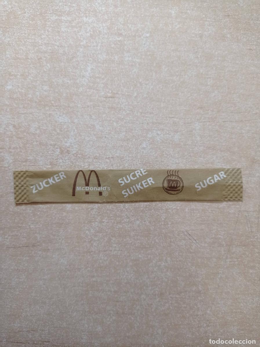 Pacotes de A&ccedil;&uacute;car de cole&ccedil;&atilde;o: Sobre de Azucar MCDONALD'S