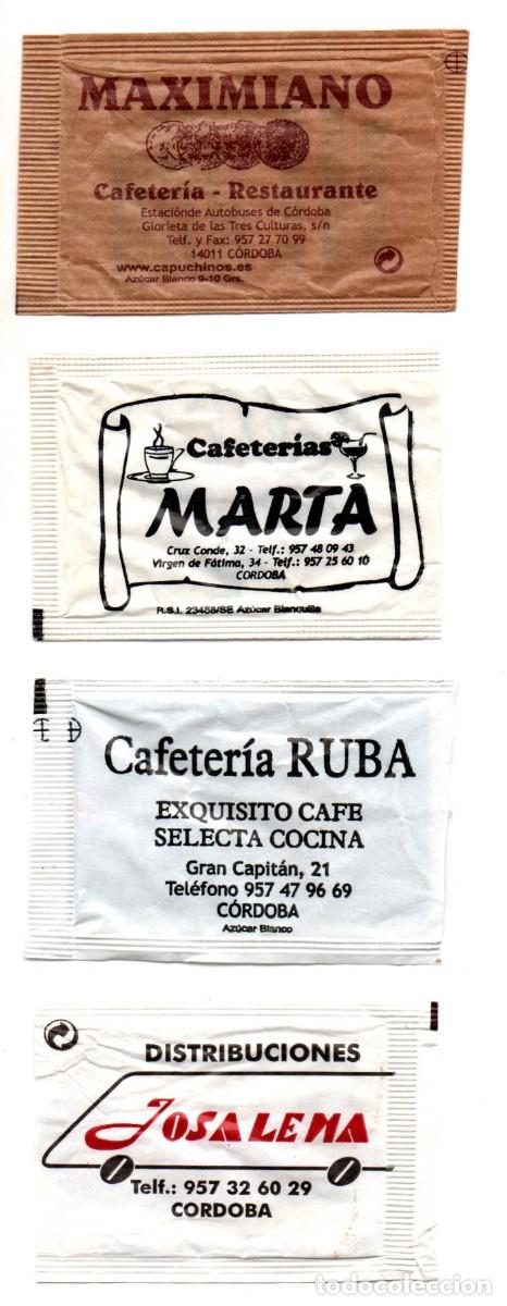 Sobres de az&uacute;car de colecci&oacute;n: 4 azucarillos de C&oacute;rdoba - Foto 1