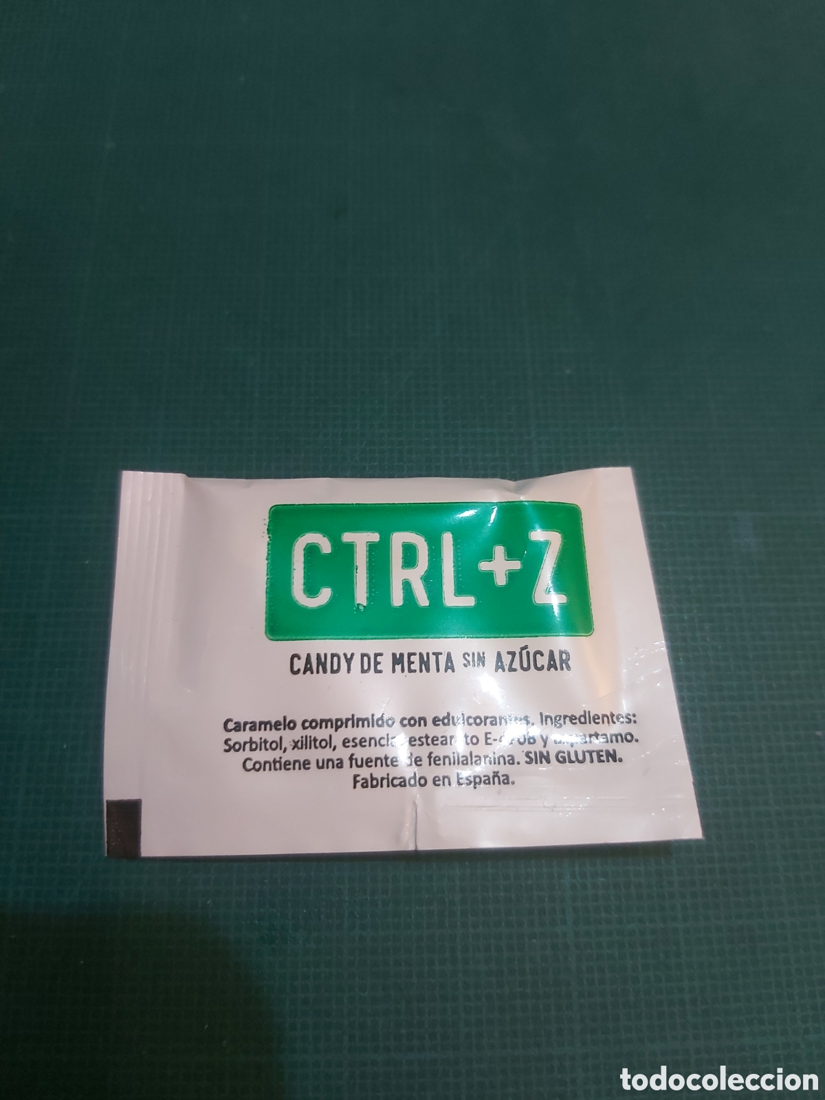 Sobres de az&uacute;car de colecci&oacute;n: Candy menta sin az&uacute;car edulcorantes - Foto 2