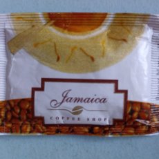 Sobres de azúcar de colección: 1 AZUCARILLO LLENO - JAMAICA COFFEE SHOP - AÑOS 90 - PEDIDO MÍNIMO 3 €. Lote 402233639