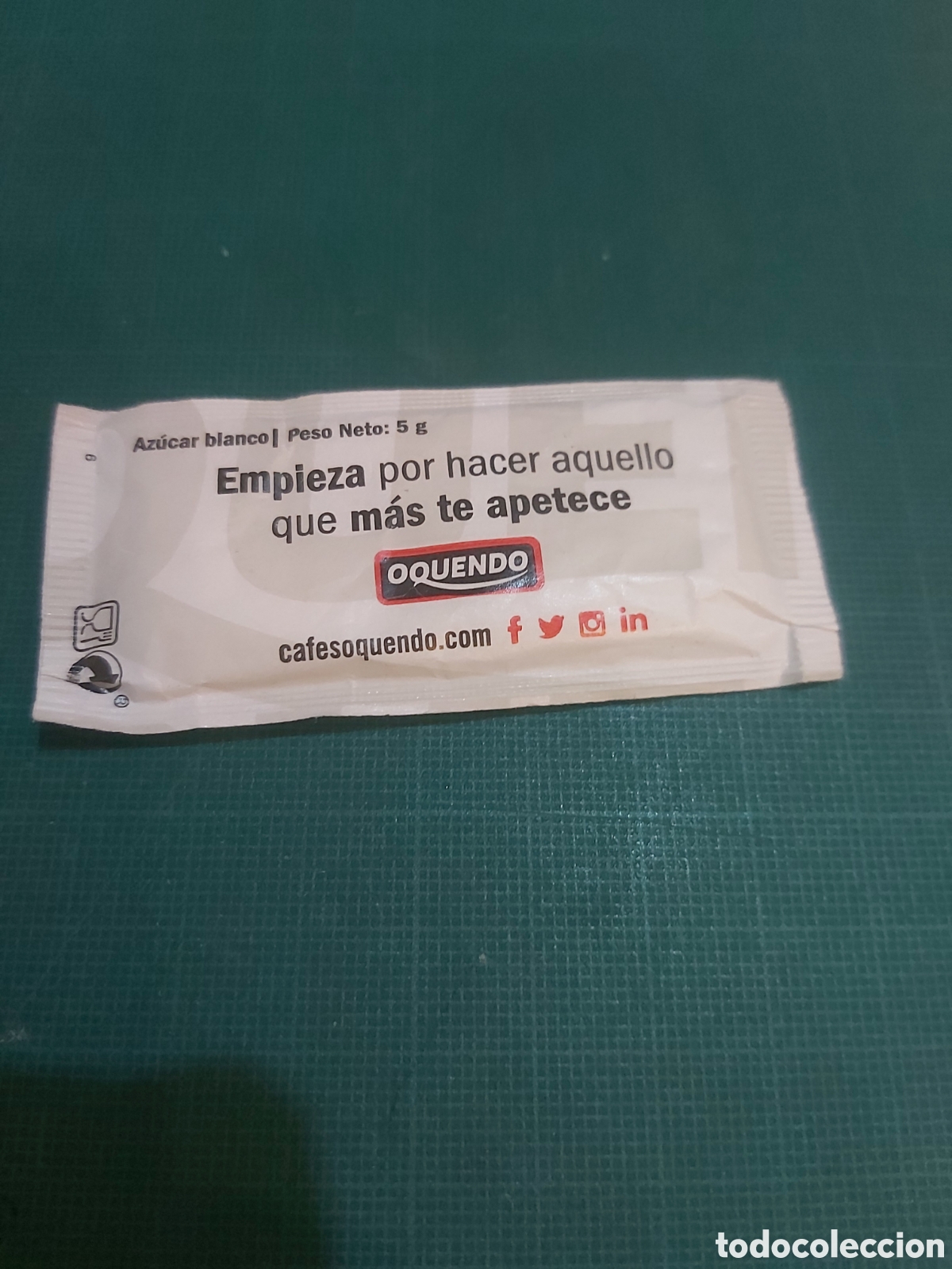 Sobres de az&uacute;car de colecci&oacute;n: Azucarillos oquendo Ver mis lotes - Foto 2