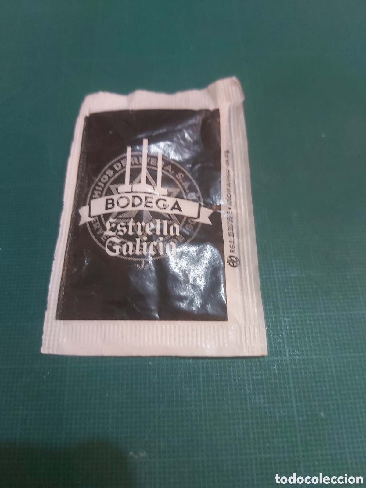 Sobres de az&uacute;car de colecci&oacute;n: Azucarillos bodega estrella Galicia - Foto 1