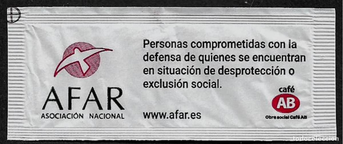 Pacotes de A&ccedil;&uacute;car de cole&ccedil;&atilde;o: SOBRE PERTENECIENTE A SERIE DE AZ&Uacute;CAR: ASOCIACIONES CAF&Eacute; AB, MODELO2023
