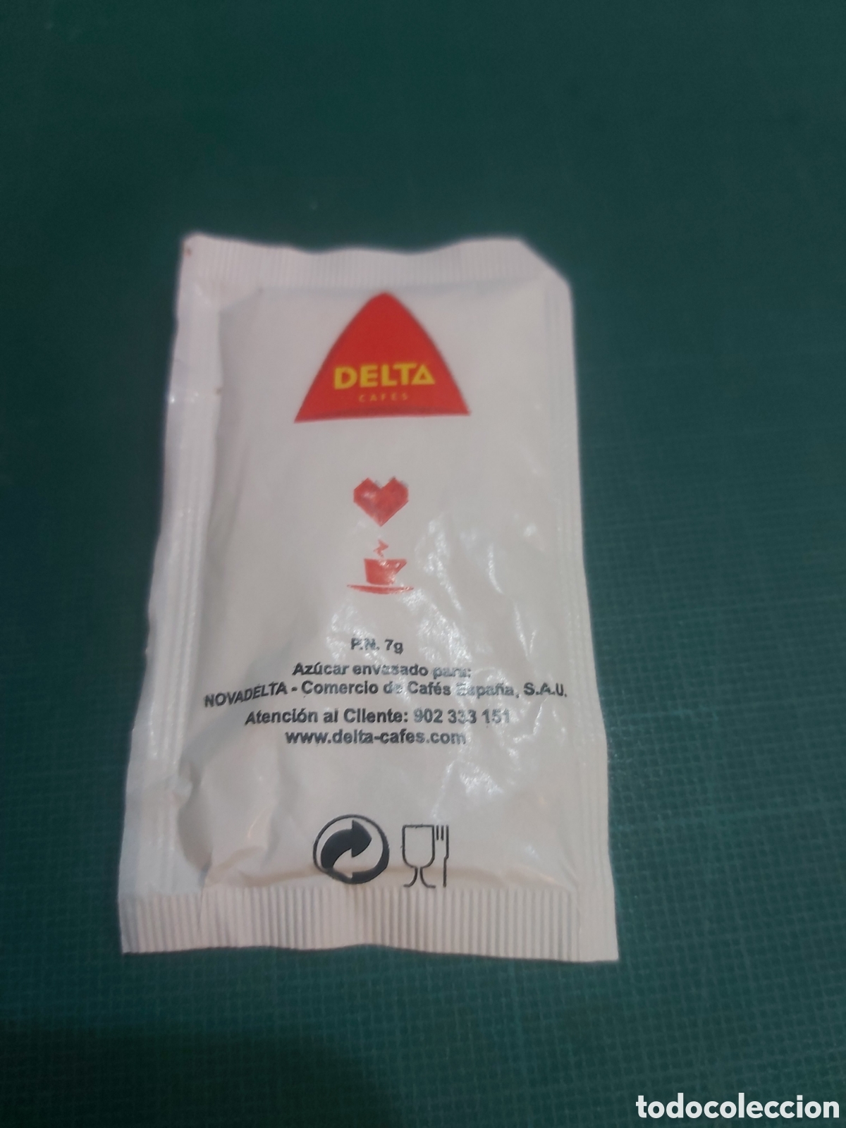 Sobres de az&uacute;car de colecci&oacute;n: Caf&eacute;s delta azucarillo Ver mis lotes - Foto 2
