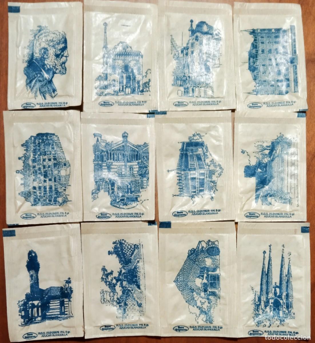Sobres de az&uacute;car de colecci&oacute;n: SOBRES AZUCAR GAUDI - Foto 1