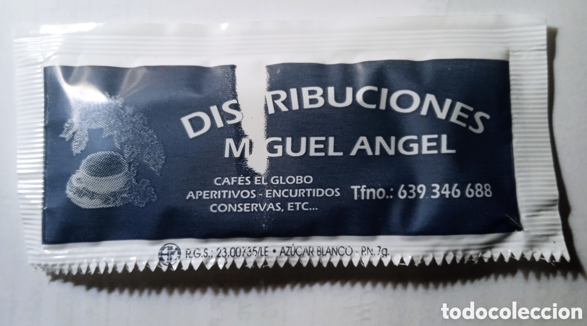 Sobres de az&uacute;car de colecci&oacute;n: SOBRE DE AZ&Uacute;CAR/LLENO - Foto 2