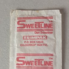 Sobres de azúcar de colección: 1 SOBRE EDULCORANTE - SWEET LINE - AÑOS 90 - PEDIDO MÍNIMO 3 €