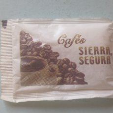Sobres de azúcar de colección: 1 AZUCARILLO LLENO - CAFÉS SIERRA SEGURA PUENTE DE GÉNAVE JAEN - PEDIDO MÍNIMO 3 €