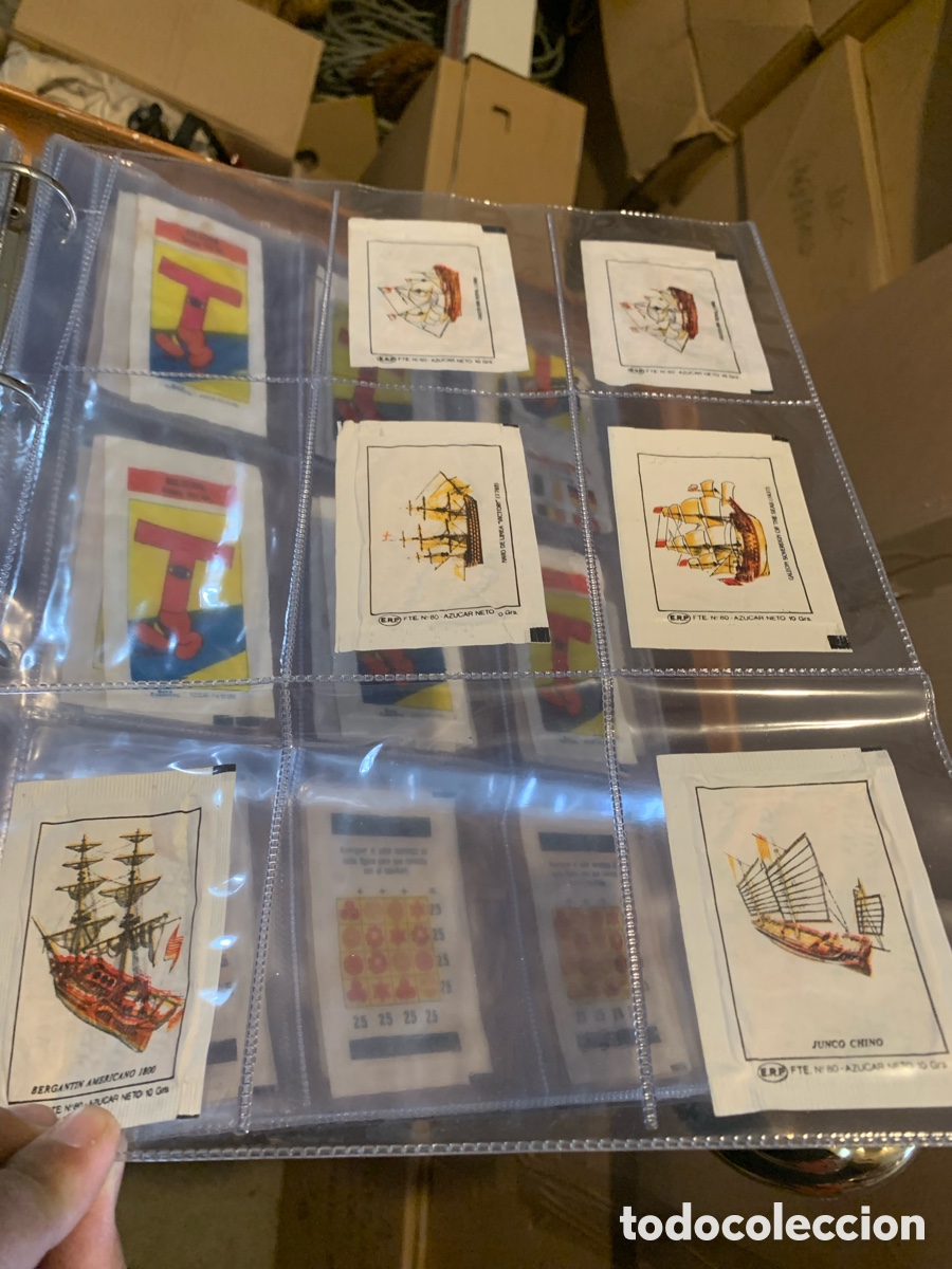 Sobres de az&uacute;car de colecci&oacute;n: 01_ lote sobres de az&uacute;car barcos - Foto 3