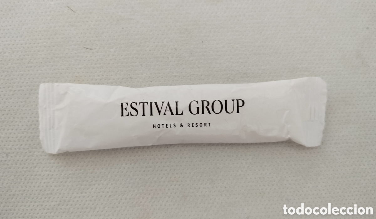 Sobres de az&uacute;car de colecci&oacute;n: SOBRE DE AZ&Uacute;CAR ESTIVAL GROUP HOTELES - Foto 1